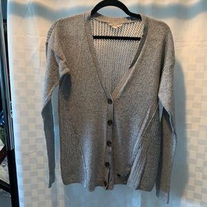 Grey cardigan by Hollister medium